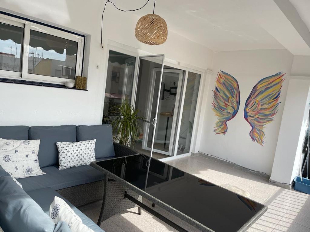 Sunny 3 Bed Beach Flat - Large Terrace With Sea View Sagunto Exteriör bild